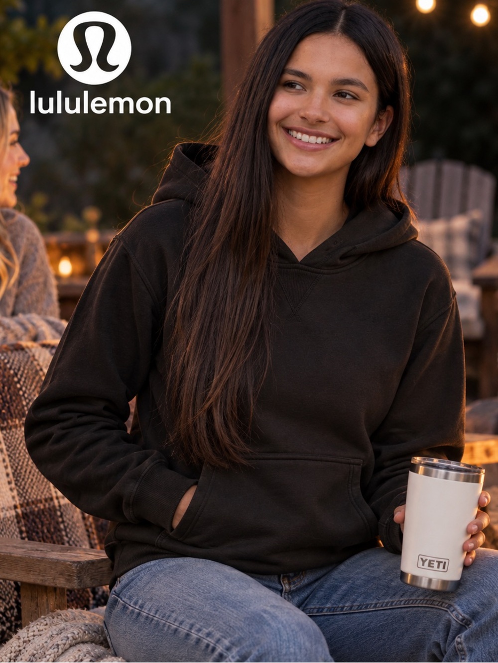 lululemon athletica Women's Pullover Hoodie - Black